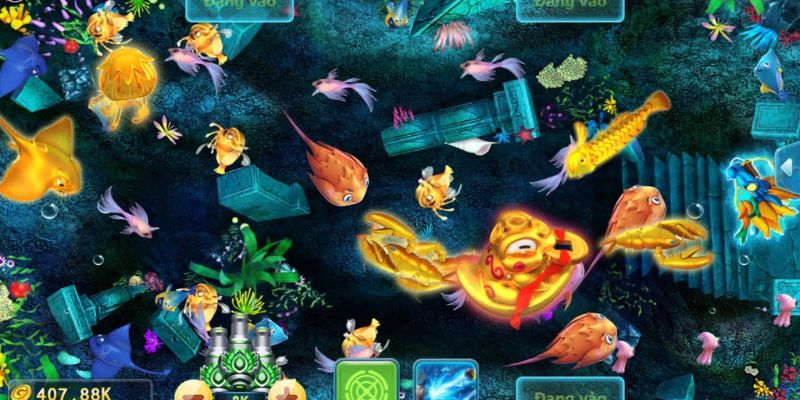 Thế giới sinh vật biển đa dạng trong game